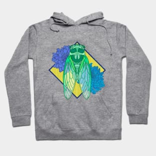 Colorful Cicada Hoodie